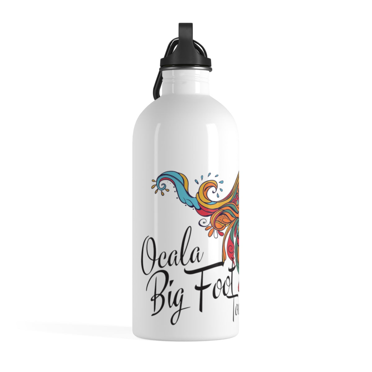 Happy Trails Stainless Steel Water Bottle – OcalaBigFoot